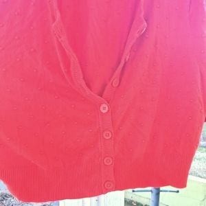 Torrid  limited edition Retro Chic red sweater